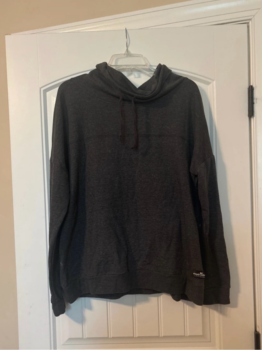 Simply Southern Dark Gray Pullover Hoodie
